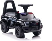 Loopauto - politie thema - 62x29x43 cm - zwart