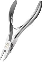 Corner Pliers Foot Care with Straight Blade - Nail Nipper for Strong Toenails - Especially for Ingrown Toenails and Fingernails