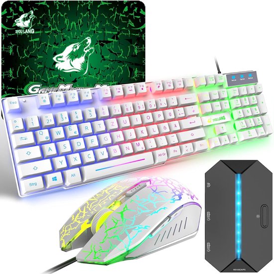 Ersatz Deutsch QWERTZ Tastatur Kompatibel für MacBook