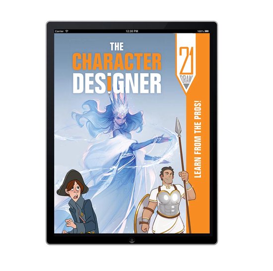21 Draw The Character Designer Book - tutorial-kunstboek - 21draw | bol
