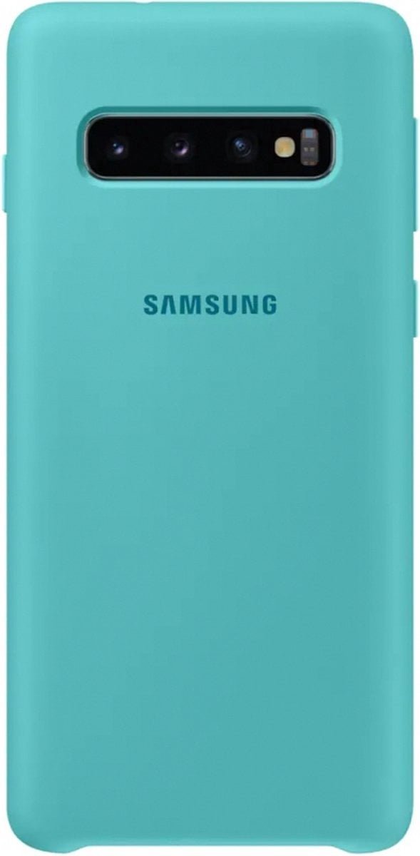EF-PG975TGEGWW Samsung Silicone Cover Galaxy S10 Plus Green