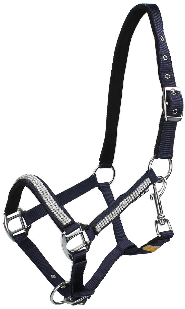 Epplejeck Veulenhalster Epplejeck Strass Donkerblauw
