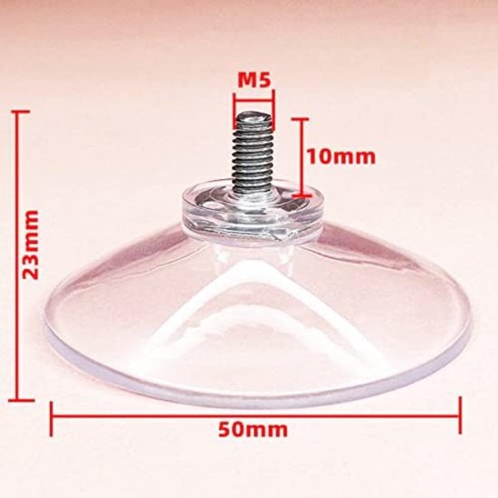 Ventouse BO 600.24 Aluminium avec support articulé M6 diamètre 120 mm