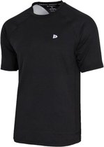 Donnay - Sportshirt - T-Shirt - Zwart (020) - Maat S