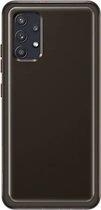 Samsung EF-QA325TBEGWW Custodia Soft Clear Cover Case per Galaxy A32 A325 Nero