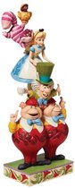 Disney Enesco Alice In De Worderland-totem 26 Cm Veelkleurig