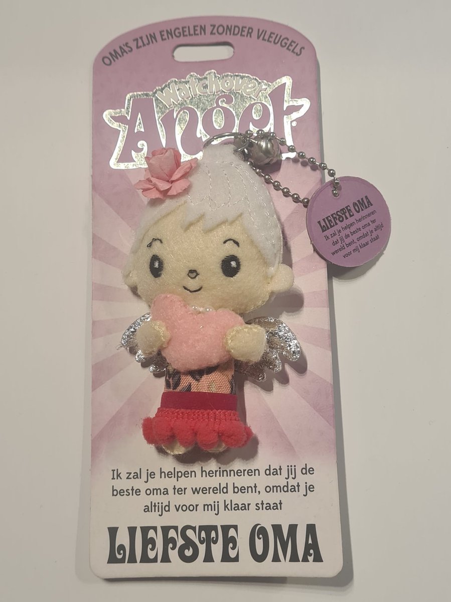 Watchover Angels "Liefste Oma" Sleutelhanger / Gelukspoppetje