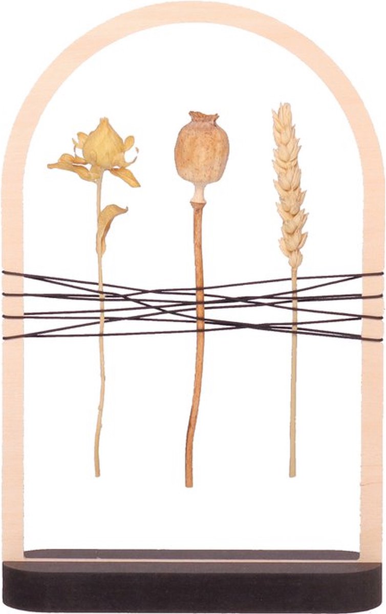 flower bow droogbloemen houder van by woom