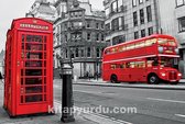 Fleet Street Londen | Houten Legpuzzel | King of Puzzle | 1000 Stukjes | 59 x 44 cm