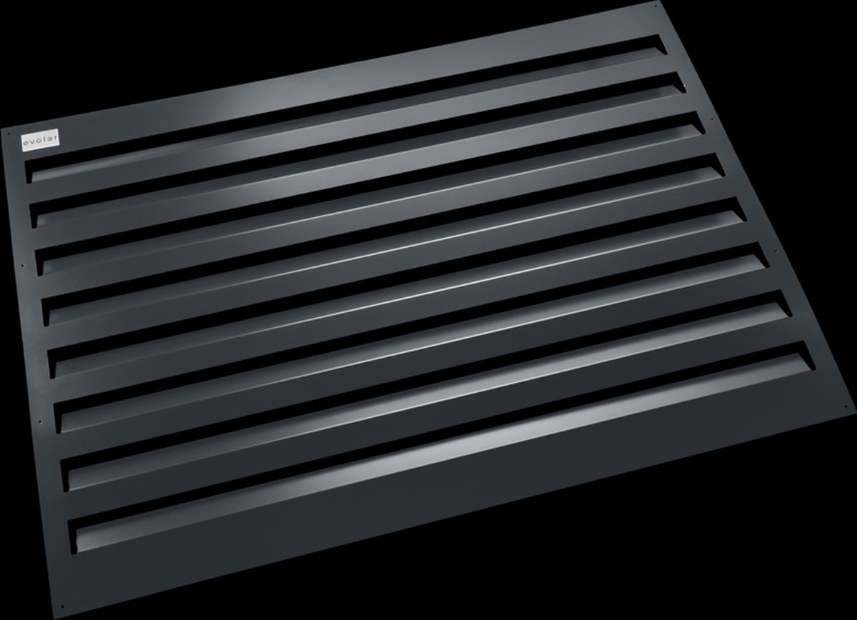 Evolar Achterplaat voor Airco Omkasting Donker Antraciet Tower