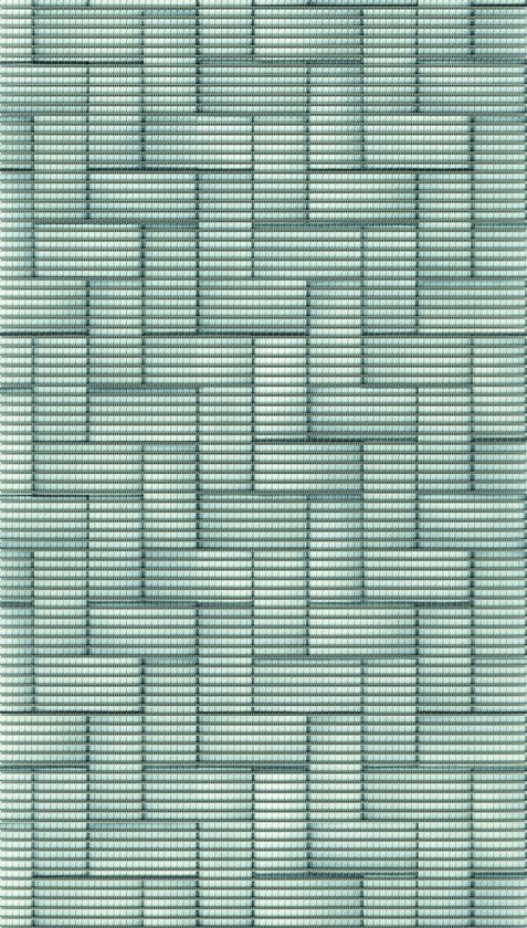 Watermat-Aquamat op rol de dalles Argent 65cmx15m