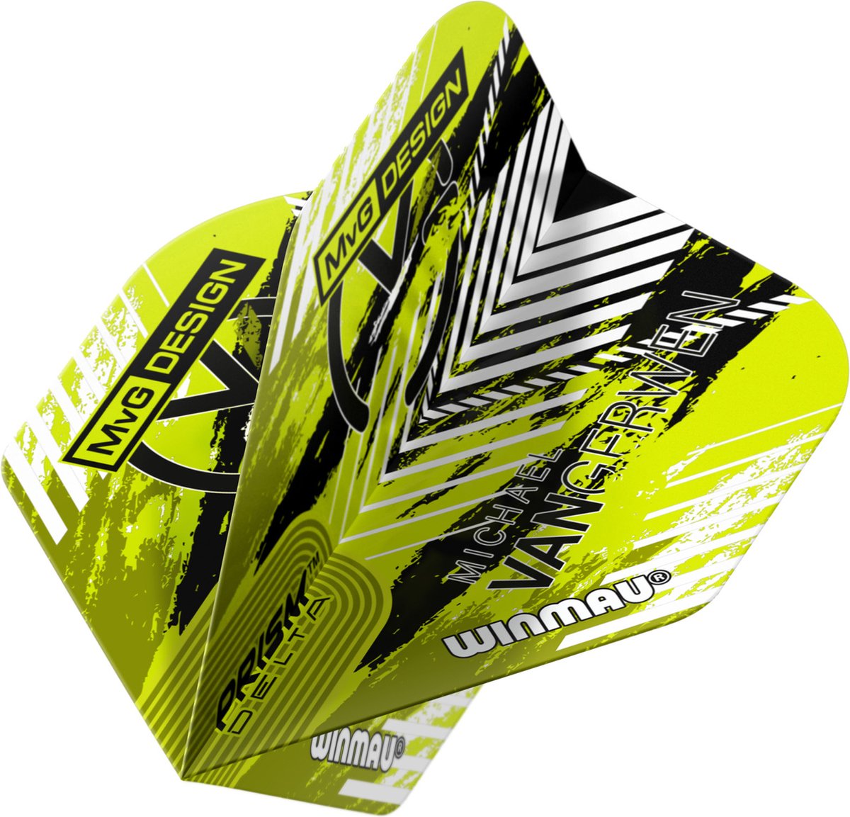 WINMAU - Prism Delta MVG Prism V2 dart vluchten - 1 sets per pakket (3 dartvluchten in totaal)