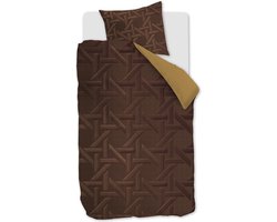 Kardol Parsons dekbedovertrek - Eenpersoons - 140x200/220 - Goud