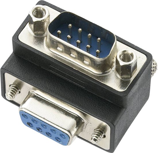 Renkforce Serieel Adapter [1x D-sub stekker 9-polig - 1x D-sub bus 9-polig] Zwart