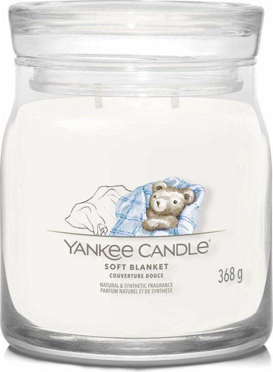 Yankee Candle - Soft Blanket Signature Medium Jar - Moederdag cadeau