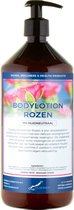 Bodylotion Rozen 1 liter - met gratis pomp