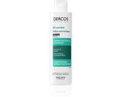 Vichy Dercos Technique Shampoo Oil Control - Verzorgende shampoo - normaal tot vet haar - 200ml