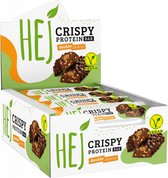 HEJ Crispy Vegan Protein Bar (12x45g) Double Peanut