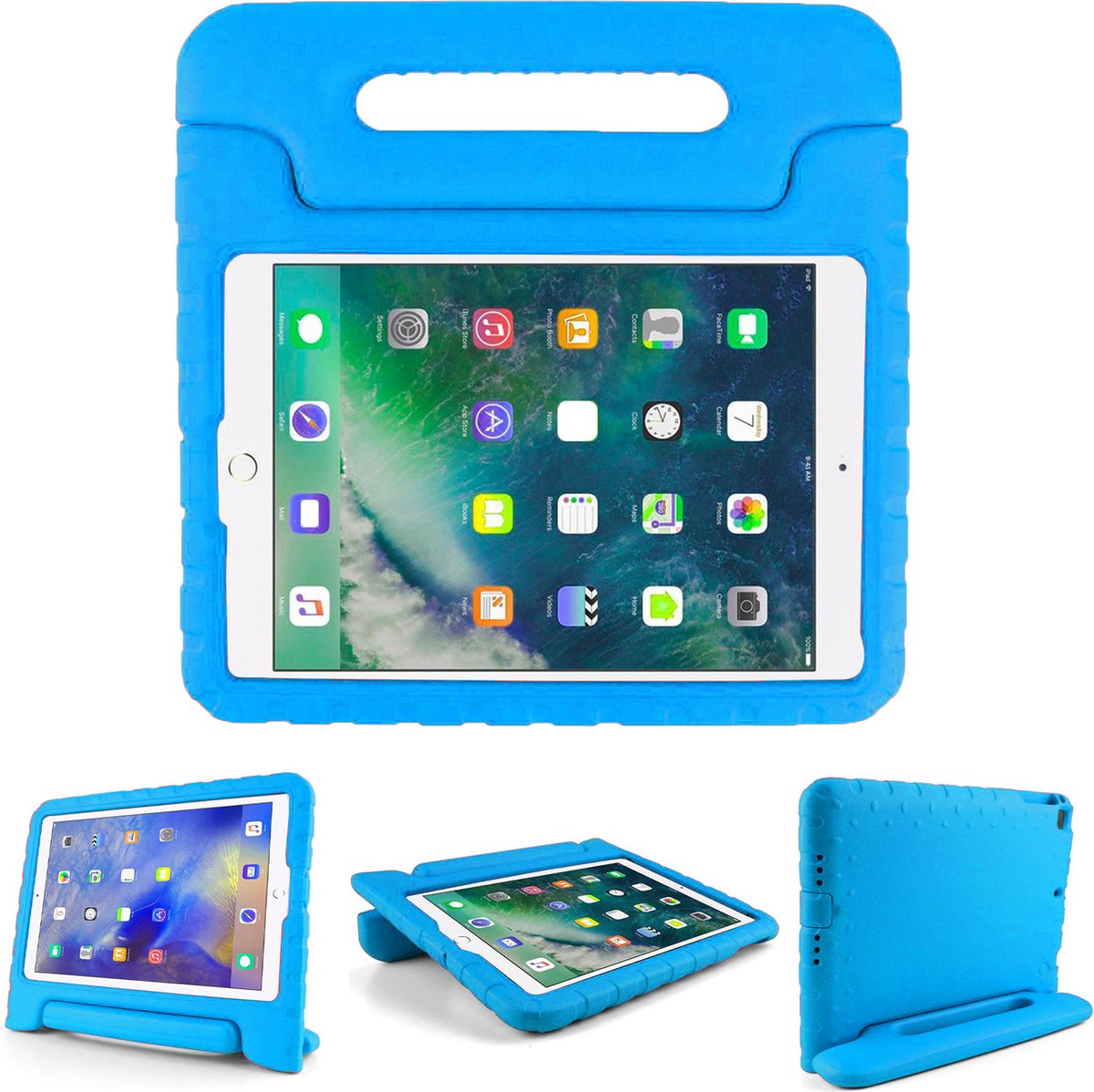 Apple iPad Air 4 10.9 (2020) Hoes - Kinder Tablet Hoes - Blauw