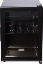 Labirent BL-55 - Réfrigérateur de table - Mini réfrigérateur pose libre - Porte Verres - Capacité 55 litres - Zwart - Grade E