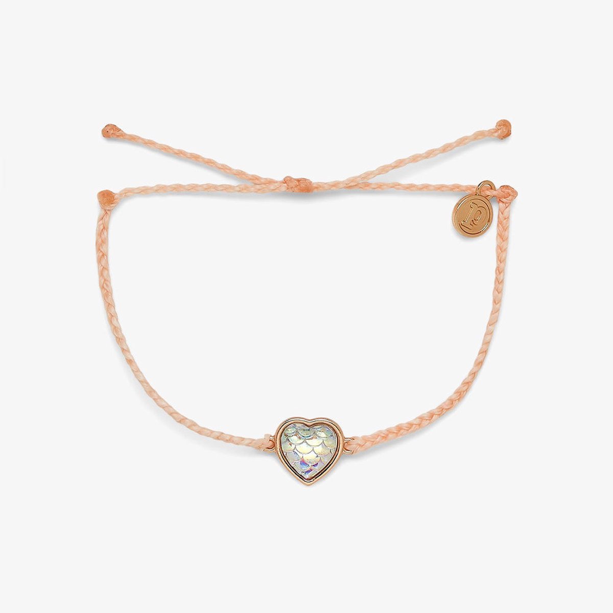 Pura Vida- MERMAID HEART CHARM - Armband