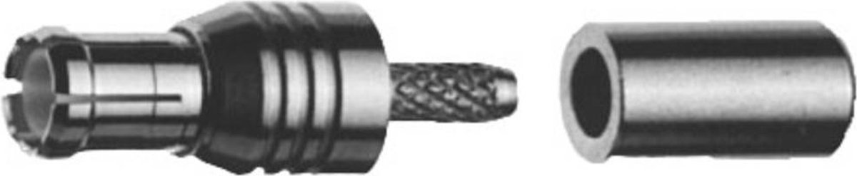 Telegärtner J01270A0171 J01270A0171 MCX-connector Stekker, recht 50 Ω 1 stuk(s)