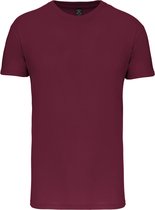 T-shirt bordeaux à col rond marque Kariban taille L