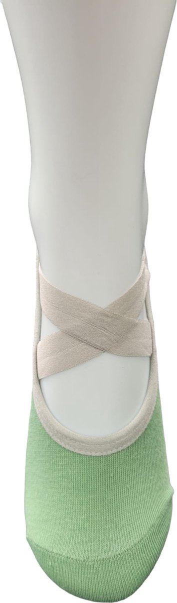 Yoga sokken antislip dames - Pilates sokken - yoga kleding dames - Groen - oDaani — afbeelding 2