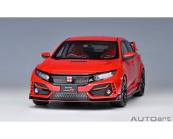 AUTOart 1/18 Honda Civic Type R (FK8) - 2021, Flame Red