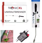 TronicXL Onkruidbrander set met 1x gaspatronen (piëzo-ontsteking)