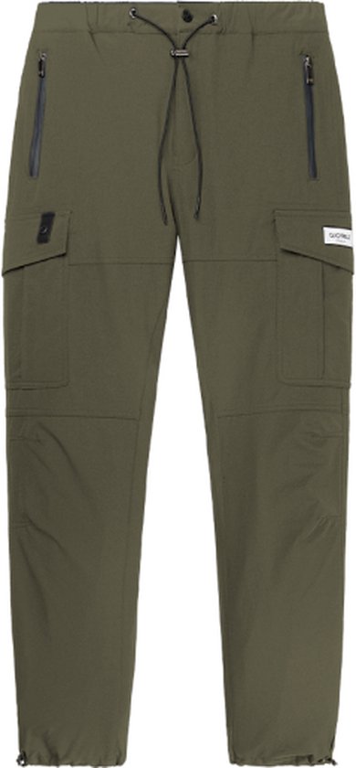 Quotrell Couture - Seattle Cargo Pants - ARMY GREEN - S