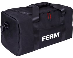 FERM - TBA1001 - Gereedschapstas - Sporttas - Heavy duty - Toolbag - Draagvermogen - Maximaal - 25KG - Afmetingen - 60 x 30 x 26cm - Met - Handgrepen - Schouderband - Verstevigde bodem - Vakantie - Sport