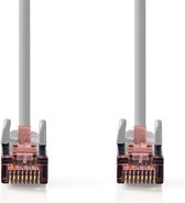 Câble réseau CAT6 - RJ45 Male - RJ45 Male - S/FTP - 30,0 m - Rond - LSZH - Grijs - Étiquette