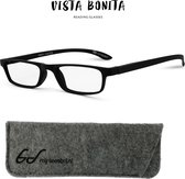 Leesbril Vista Bonita Casa-VIB0051-Rubber black-+2.50