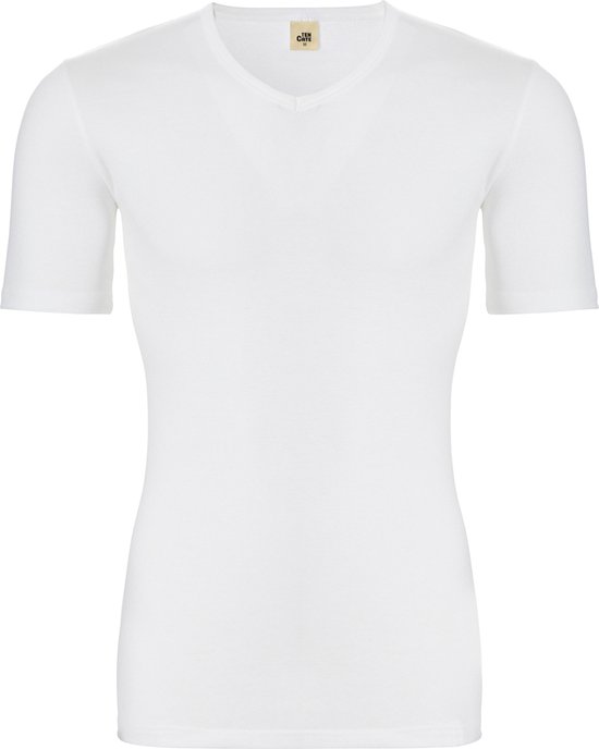 thermo shirt v-neck snow white voor Heren | Maat M