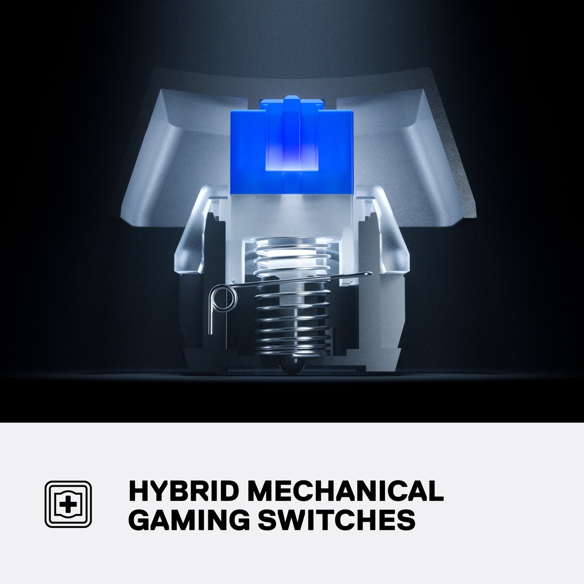 SteelSeries Apex 5 - Bedraad RGB Gaming Toetsenbord - Hybride Mechanische Switches - QWERTY US - Zwart thumbnail 4