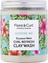 Anti-hairloss Cream Flora & Curl Soothe Me Mint Coconut Clay Refreshing 260 g