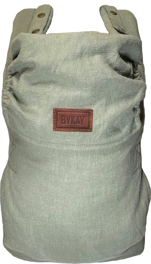 Product: ByKay Draagzak Click Carrier Classic PRO - Ergonomische Draagzak Baby van broekmaat 62/68 tot +/- 2 jaar - Comfortabel & Snel met Click & Go - voor Buik, Heup en Rug - Linnen - Hunter Green, van het merk Bykay