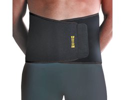 Uriel - Buikband na operatie & postpartum - Voor zwakke buikspieren & lage rugklachten - Unisex - Zwart - Verstelbaar van maat S t/m XL