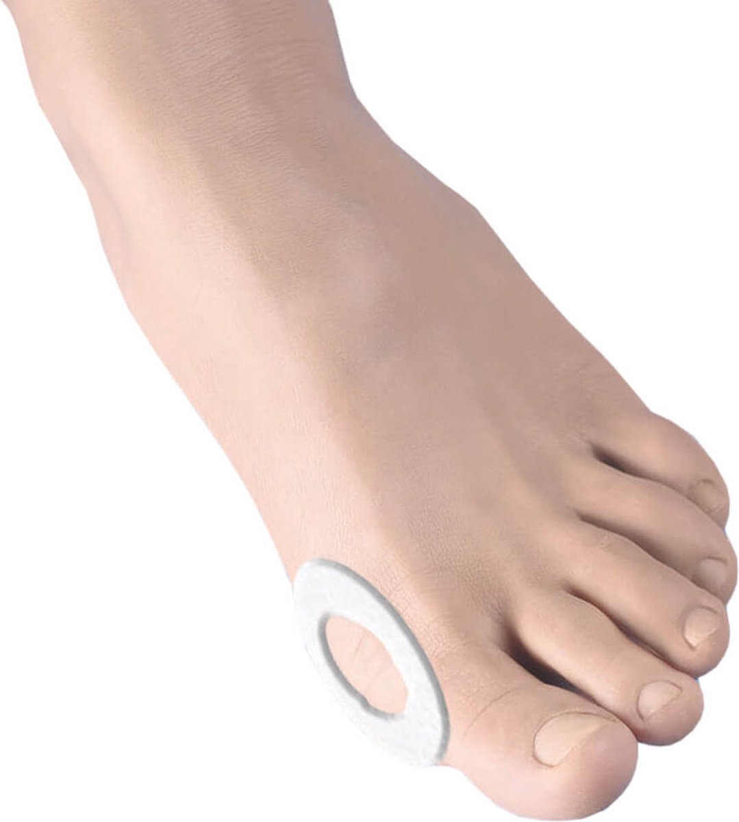 Goedkoopste Uriel - Eeltknobbel Beschermer - Hallux Valgus Pleister - Bescherming tegen Druk & Wrijving - 1 Stuk