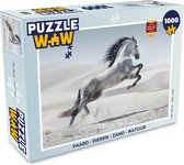 Puzzel Paard - Dieren - Zand - Natuur - Legpuzzel - Puzzel 1000 stukjes volwassenen