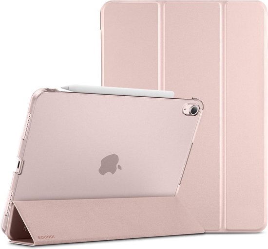 Sounix Tablet Hoes Geschikt voor iPad 10.9 Inch (2022) - Hoesje - Roze
