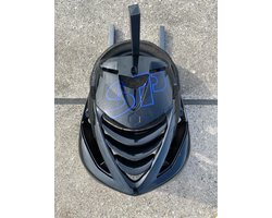 Piaggio ZIP SP Logo - Piaggio Zip Accessoire -Scooter sticker - SP Logo Outline - Donker Blauw
