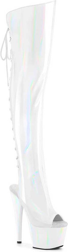 Pleaser ADORE-3019HWR Plateau Overknee Laarzen US 12 42