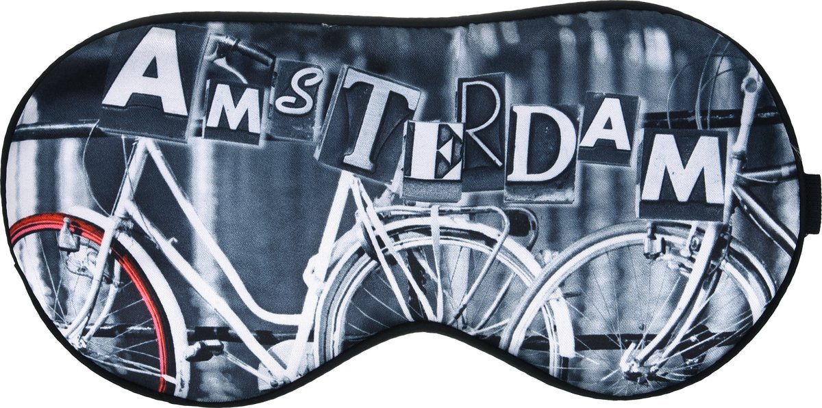 Robin Ruth - Slaapmasker unisex - Amsterdam fiets