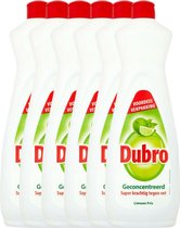 Dubro Handafwas Limoen 900ml - 6 Stuks - Voordeelverpakking
