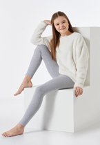 Schiesser – Pyjama lange mouwen fleece - Tieners - gebroken wit - maat 152