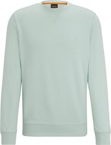 BOSS - Sweater Westart Turquoise - Heren - Maat XL - Regular-fit