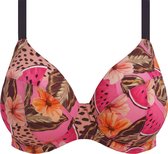 Elomi CABANA NIGHTS UW PLUNGE BIKINI TOP Dames Bikinitopje - Multi - Maat 90K