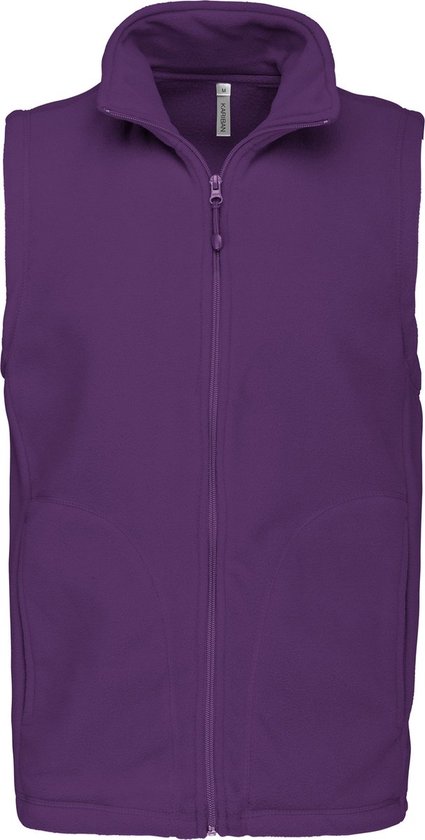 Bodywarmer Premium Fleece 'Luca' marque Kariban taille L Violet